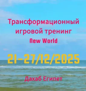 Трансформационный игровой тренинг New World, Дахаб (Египет)